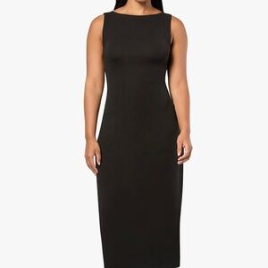 Weworewhat Boat Neck Midi Dress NWT